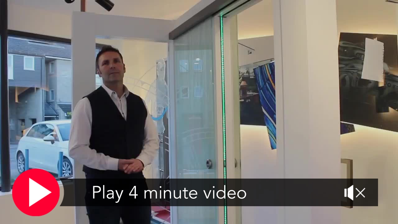 Clive Sparkes explains about sliding doors